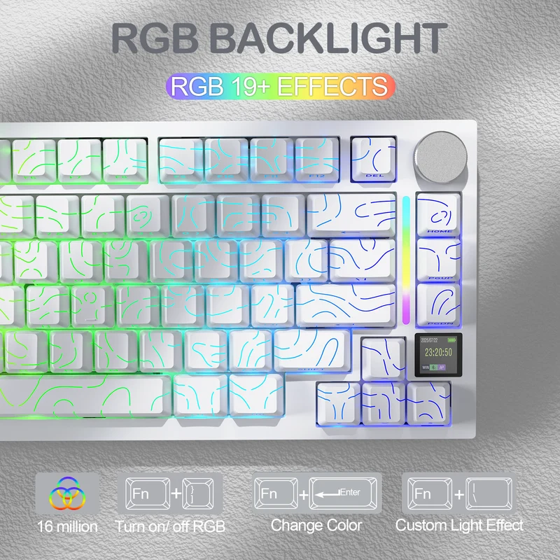 Attack shark x820 ultra white 5